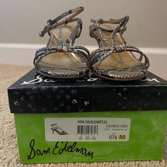 Sam Edelman Pippa Kitten Heeled Sandal - Picture 5 of 6